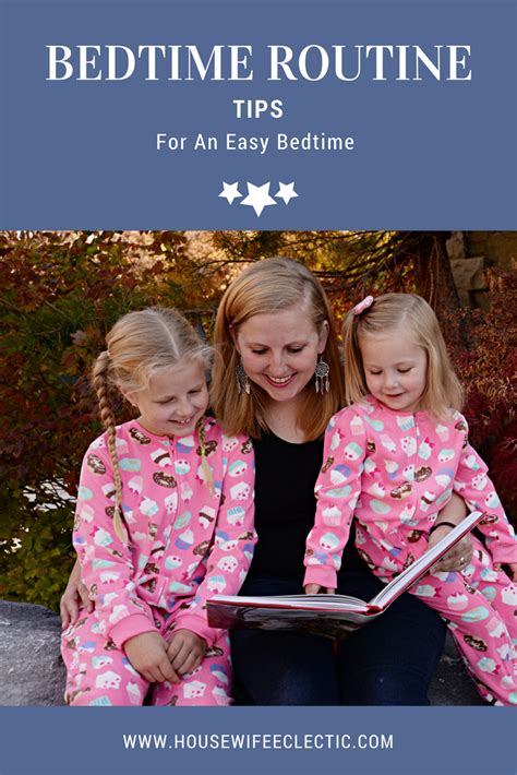 Bedtime Routine Tips For A Easy Bedtime Housewife Eclectic Bedtime
