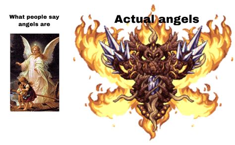 Technically Normal Angels Are Also Canon “biblically Accurate” Angels