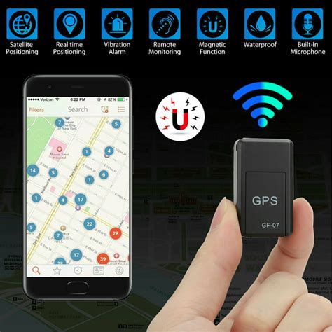 Lovebay Magnetic Mini Portable Car Gps Tracker Real Time Tracking