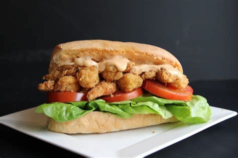 Shrimp Poboy Cajun Shrimp Poboy New Orleans Shrimp Poboy