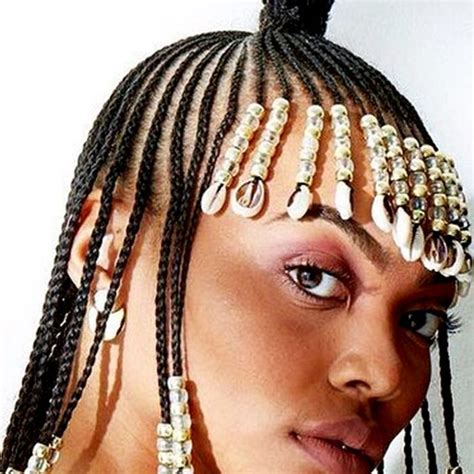 Also implies getting to the point quickly. 13 Beautiful Hairstyles With Beads You Have to See