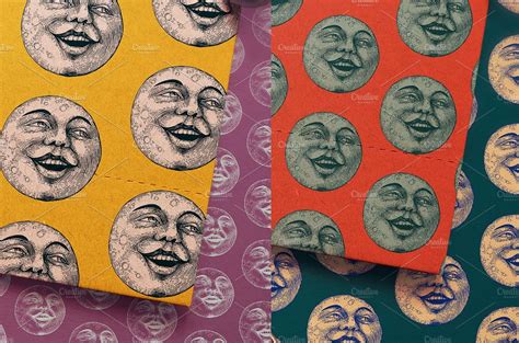 Moon Face Graphic | Graphic patterns, Freelance graphic design, Graphic illustration