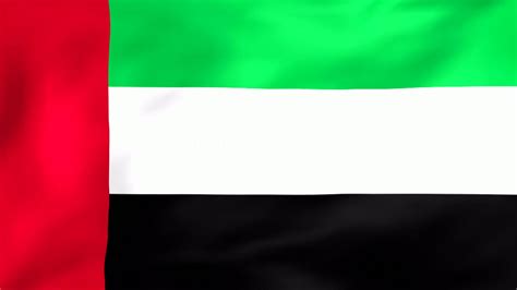 Flag Of United Arab Emirates Royalty Free Video And Stock Footage
