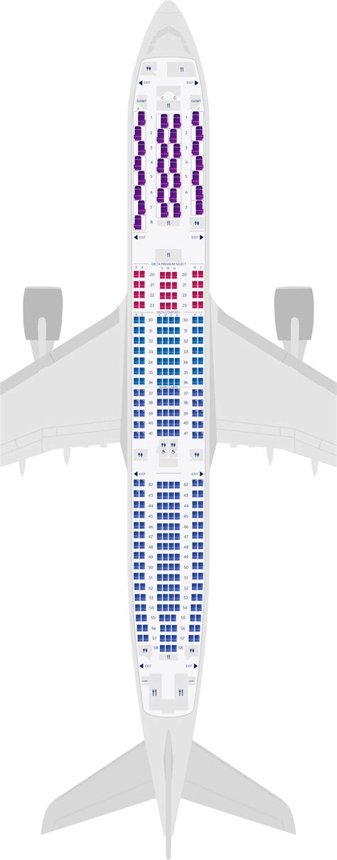 Airbus A Neo Seat Maps Specs Amenities Delta Air Lines