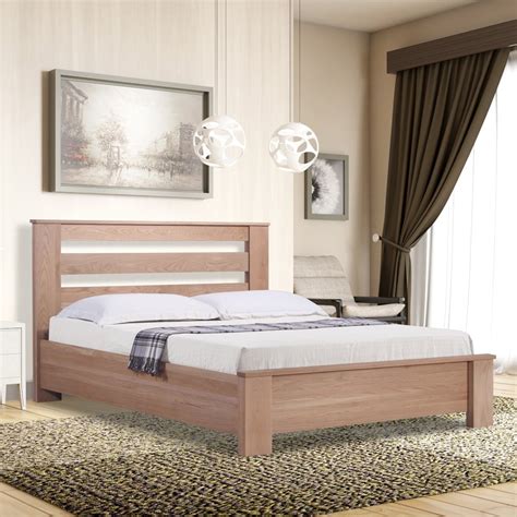 Bed & mattress size guides. shop emporia beds HWOA60 Heartwood 6ft super king size oak ...
