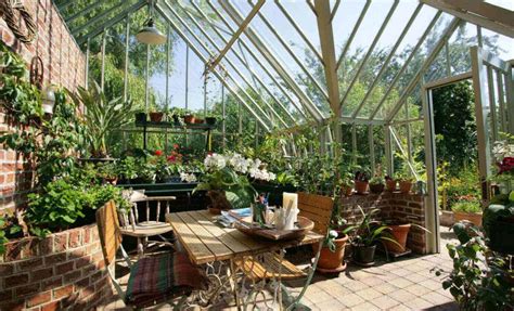 Amazing And Conservatory Greenhouse Interior Design