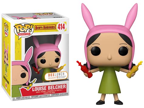 Funko Pop Bobs Burgers Louise Belcher With Condiments