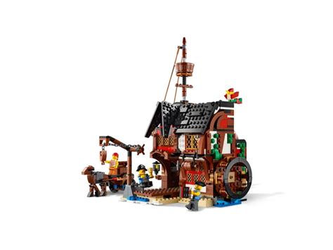 W pudełku są też trzy minifigurki, które rozszerzają możliwości zabawy. LEGO Creator 31109 Statek piracki najlepsza cena, opinie ...