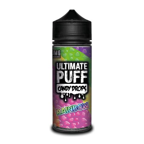 Ultimate Puff Candy Drops Rainbow 120ml Shortfill Captains Vape