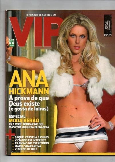 revista vip ana hickman mercadolivre 📦