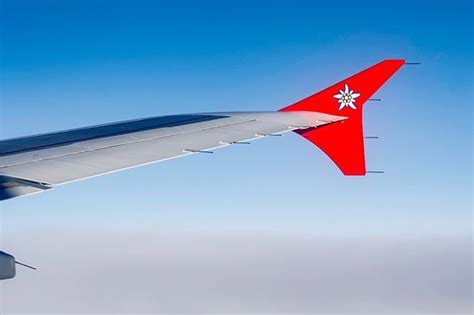 The Beautiful Winglet Of The Flyedelweiss Airbus A320 Edelweiss Zrh