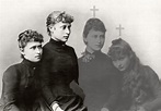 Four of the Hesse sisters (left to right)—Irene, Victoria, Elisabeth ...