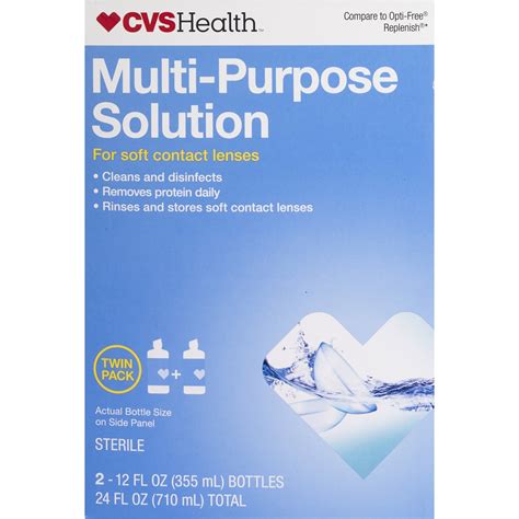 CVS Health Multi-Purpose Solution Twin Pack | Pick Up In Store TODAY at CVS