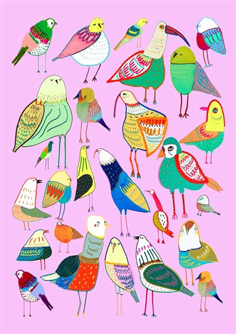Bird Illustration Artwork Illustrator For Hire License Art Print