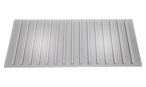 It can change its color accepting to the color of lighting system. Southland - Translucent (2x4) - by Ceilume