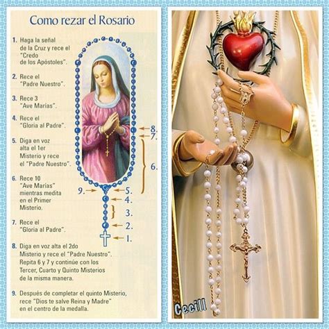 Virgen MarÍa Ruega Por Nosotros El Santo Rosario Santo Rosario