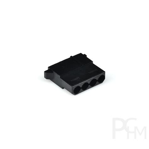 4 Pin Power Connector Female Black Pchm 060