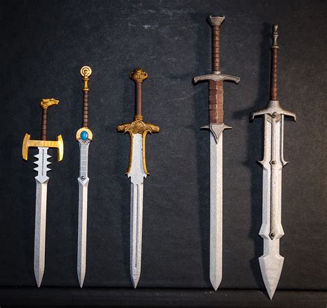Mar1727 Custom 3d Printed Swords For 6 And 7 Inch Action Flickr