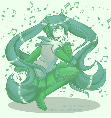 Limited Palette Miku Redraw By Theapathetickat On Deviantart