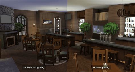 The Sims 4 Noblu Lighting Improvement Mod
