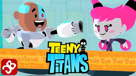 Teeny Titans Cyborg Vs Jinx Ios Android Gameplay Video Youtube