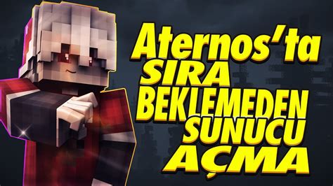 Minecraft Aternosta Sıra Beklemeden Sunucu Açma 2021 Youtube