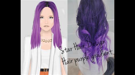 30 aww 2 years i've been with my salon family at angel hair design and …loved every minute of my journey. Stardoll Hair Design Tutorial-Hair Purple Gradient (one ...