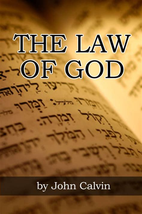 Learn more about international law in this article. The Law of God (eBook) | Monergism