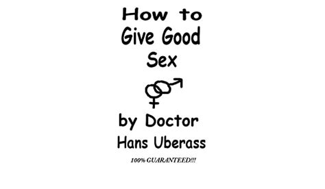 How To Give Good Sex 2013 Ebooksz