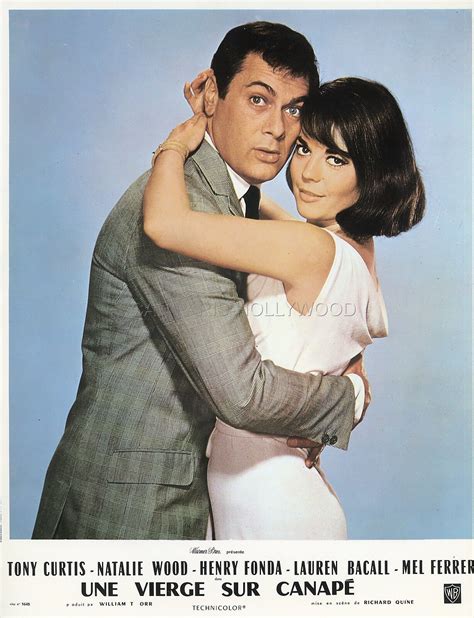 1964 Tony Curtis Natalie Wood Sexual And The Single Girl Vintage Lobby Card 2 Ebay