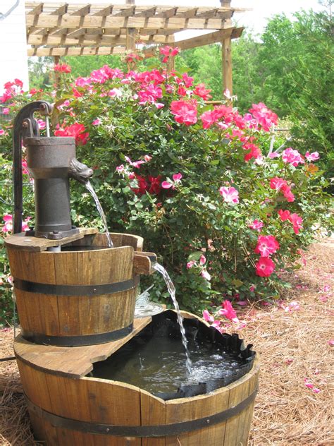 Water Pump Fountain Water Features In The Garden Garden Water