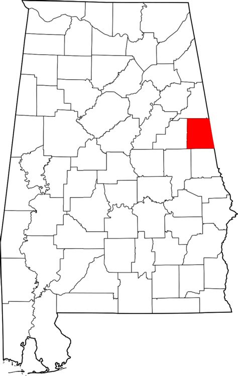 Randolph County Embraced Over 862 Square Miles In Alabama When First