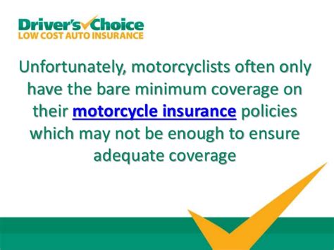Let driver's choice low cost auto insurance. Motorcycle Rally Safety Concerns: Adequate Motorcycle Insurance?