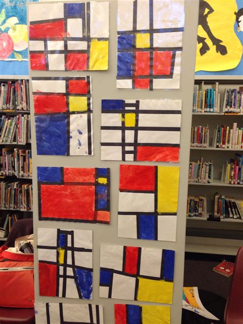 Piet Mondrian For Kids Clashing Pride