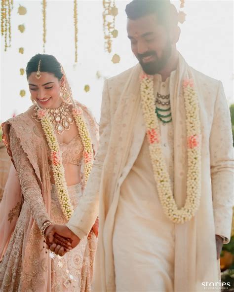 All The Photos From Athiya Shetty And Kl Rahuls Beautiful Intimate Wedding Wedmegood