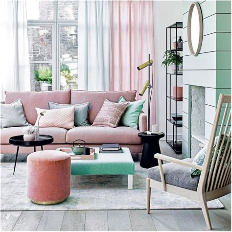 Pastel Color Living Room
