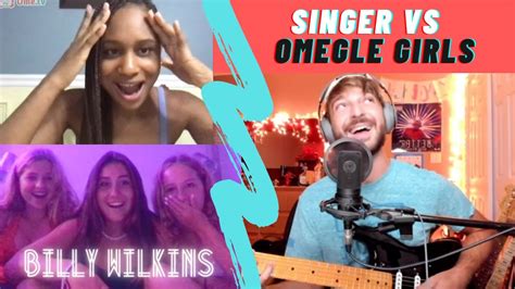 singer vs omegle girls best omegle singing reactions youtube