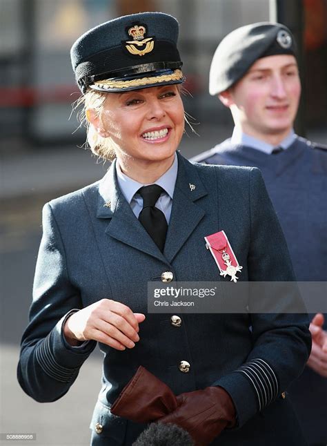 Carol Vorderman Attends The 75th Anniversary Of The Raf Air Cadets At