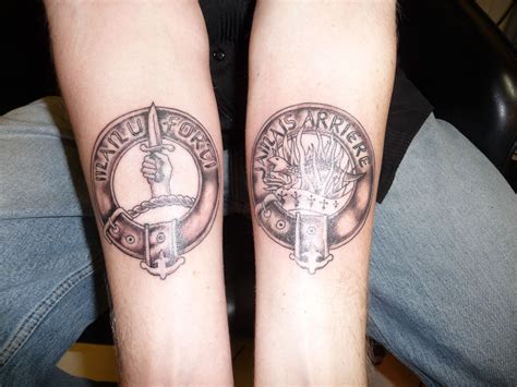 Scottish Crest Celtic Tattoo