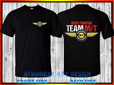 Mickey Thompson Mickey Thompson Team Mt Nhra Mens Tee Shirt Men T