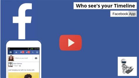 Limit Who Sees What Others Post On Your Timeline In Facebook App Youtube