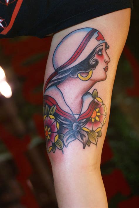Ryan Cullen @ Classic Tattoos: Nurse Tattoo