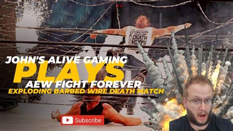 Aew Fight Forever Exploding Barbed Wire Death Match Cody Rhodes Vs