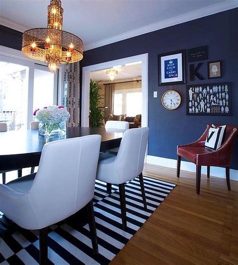 Dining Out In Your New Navy Blue Dining Room