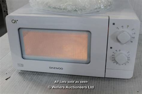 Daewoo Qt1 Compact Microwave Oven 14l 600w Dc2 Aisle 20