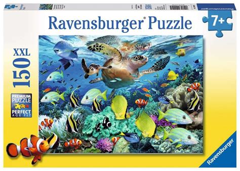 Ravensburger Underwater Paradise 150 Xxl Piece Jigsaw Puzzle Bright