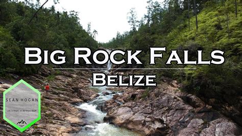 Big Rock Waterfall In Belize Dji Drone Footage Youtube