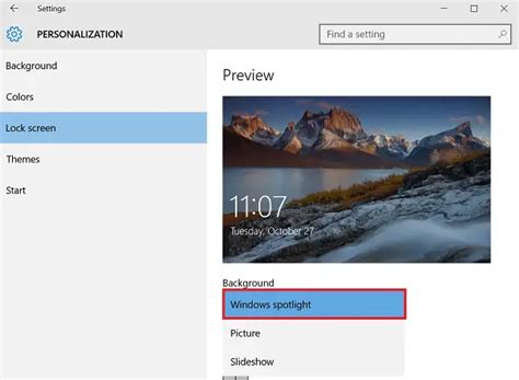 Disable Enable Windows Spotlight Feature In Windows 1110