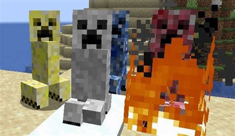 Elemental Creepers Mod Para Minecraft 117 Y 1165 ¡mas Creepers