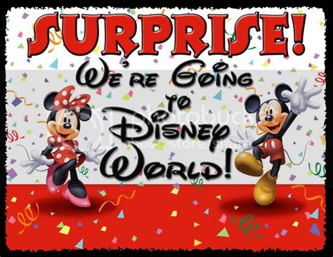 Any cute "We're Going To Disney World 2009" graphics out there? | The